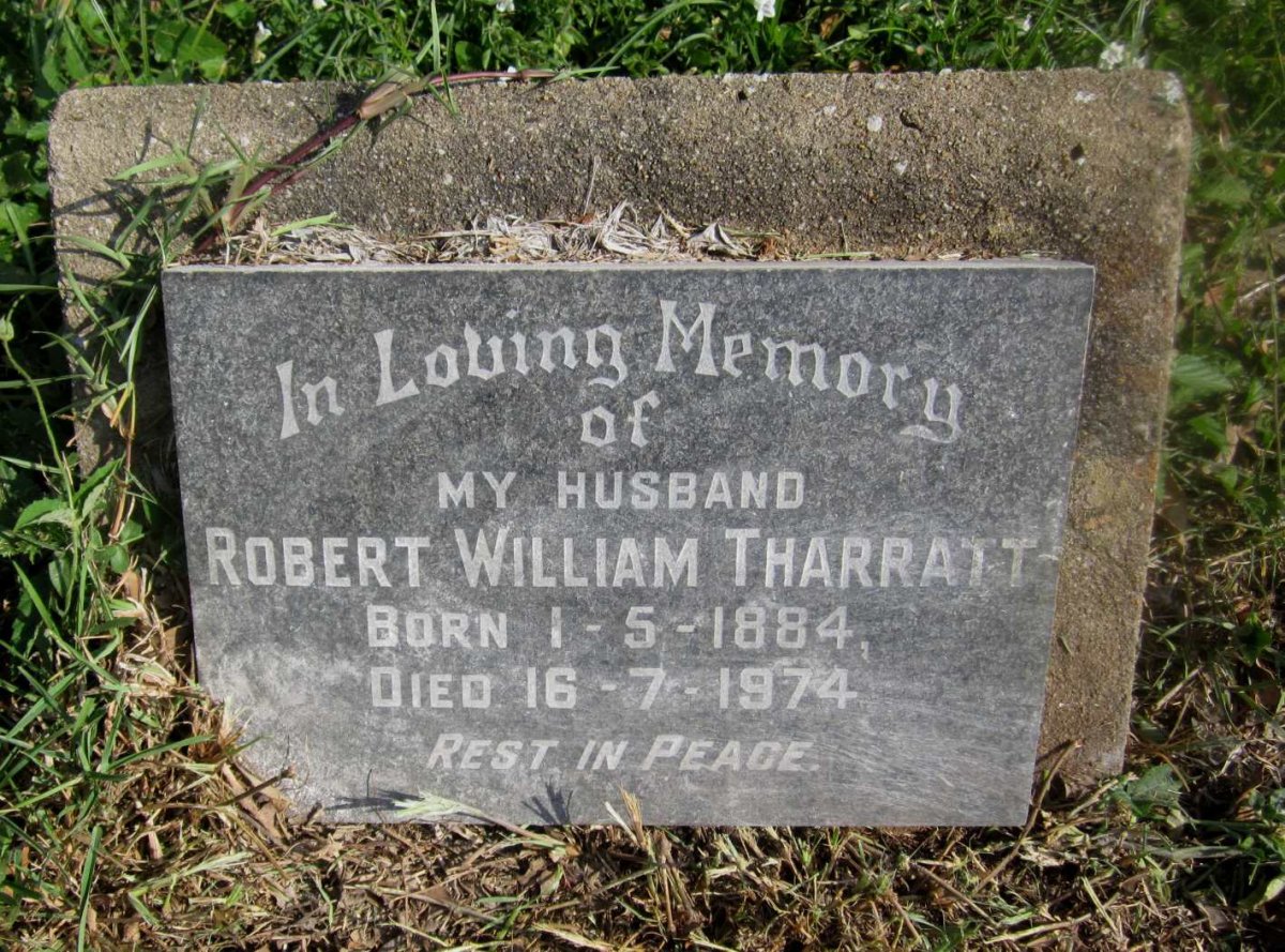 THARRATT Robert William 1884-1974