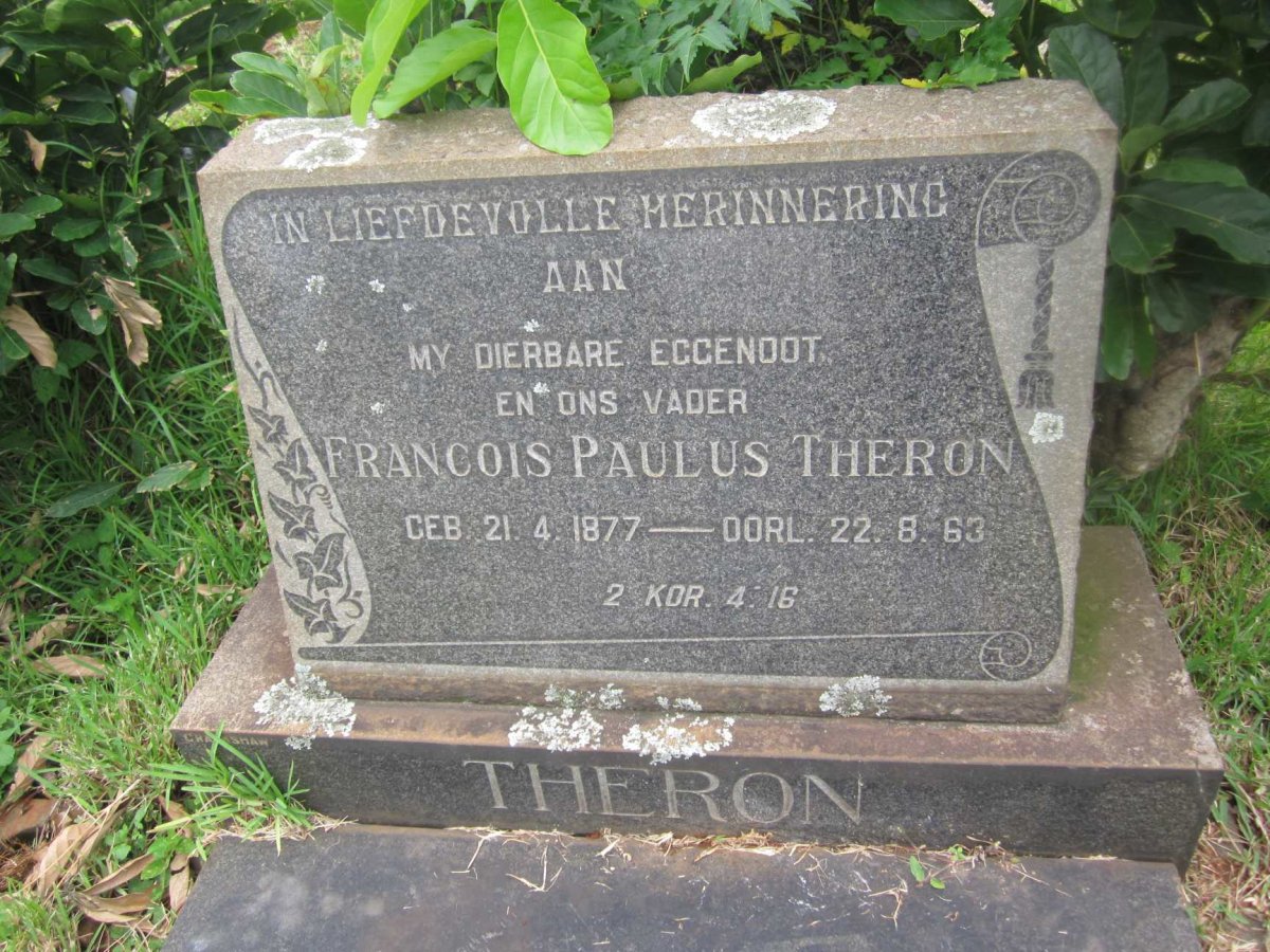 THERON Francois Paulus 1877-1963