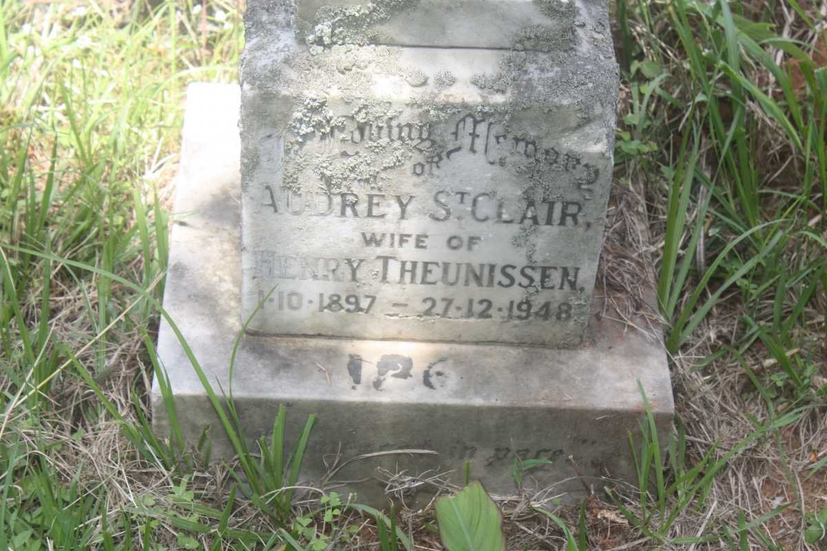 THEUNISSEN Audrey St.Clair 1897-1948