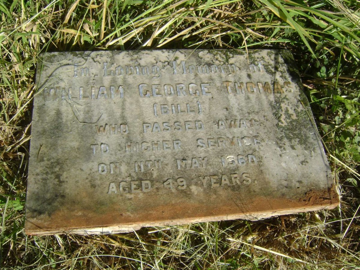 THOMAS William George -1960