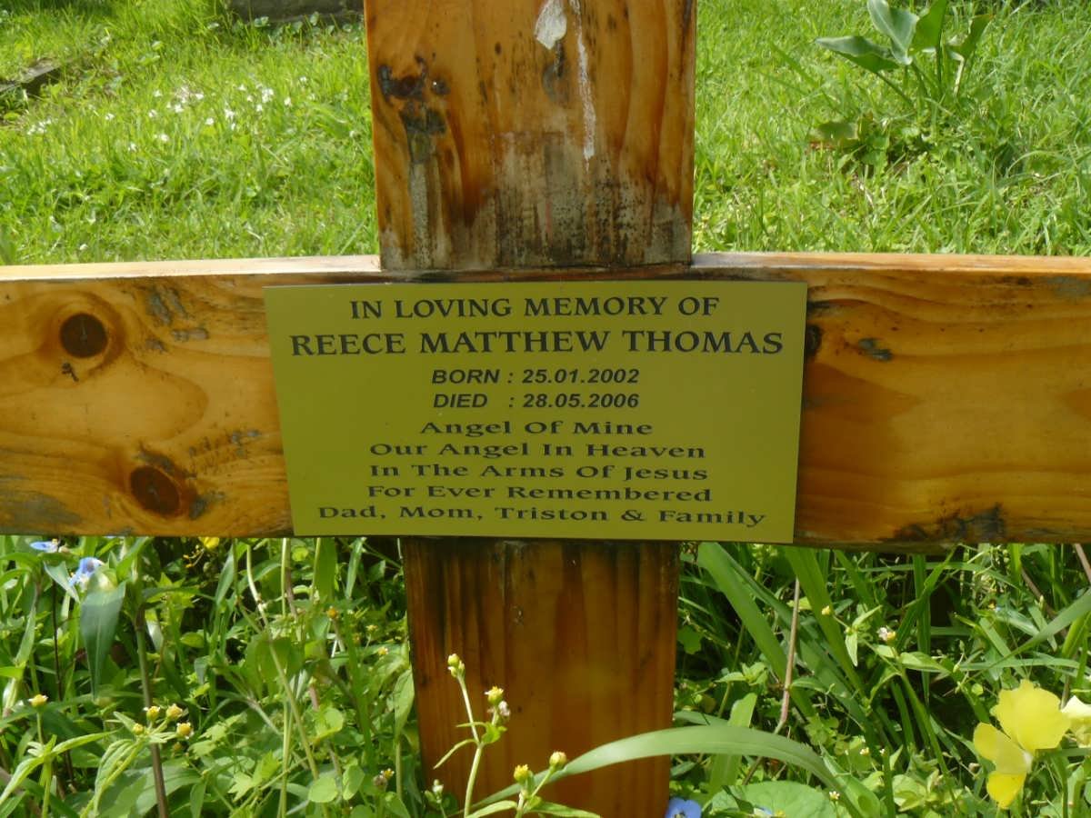 THOMAS Reece Matthew 2002-2006