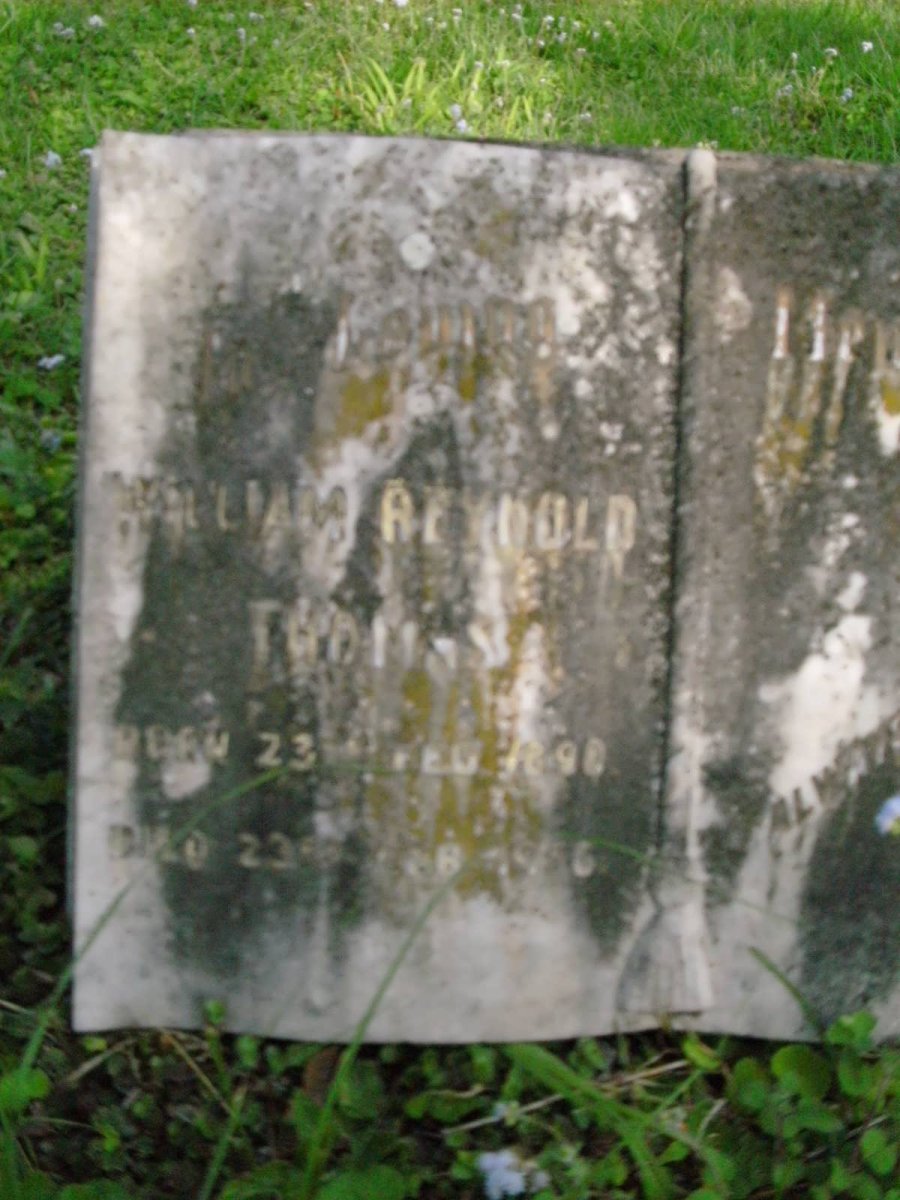 THOMAS William Reynold 1890-1956