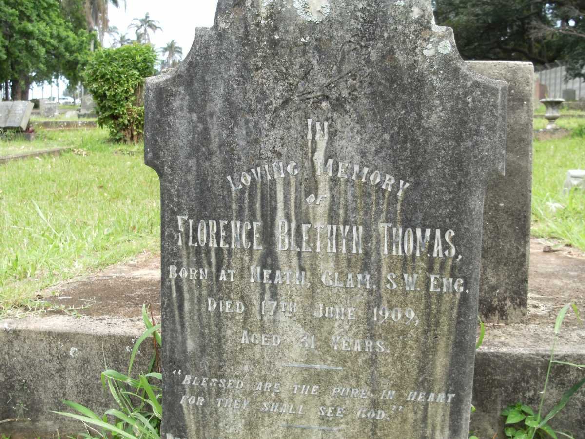 THOMAS Florence Blethyn -1909