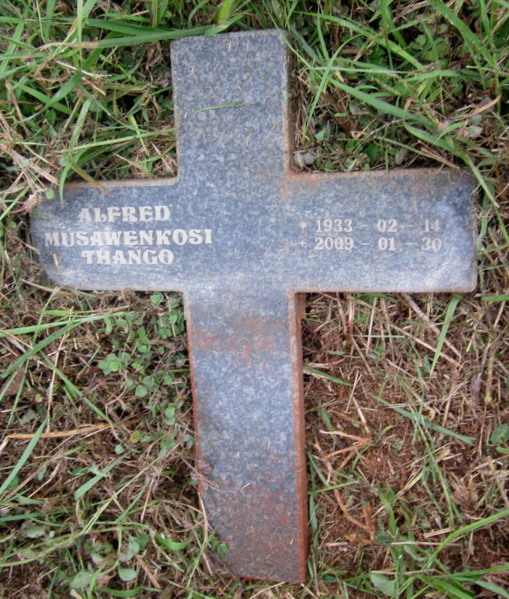 THANGO Alfred Musawenkosi 1933-2009