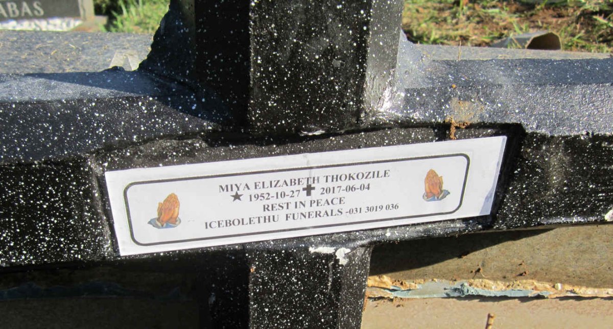 THOKOZILE Miya Elizabeth 1952-2017
