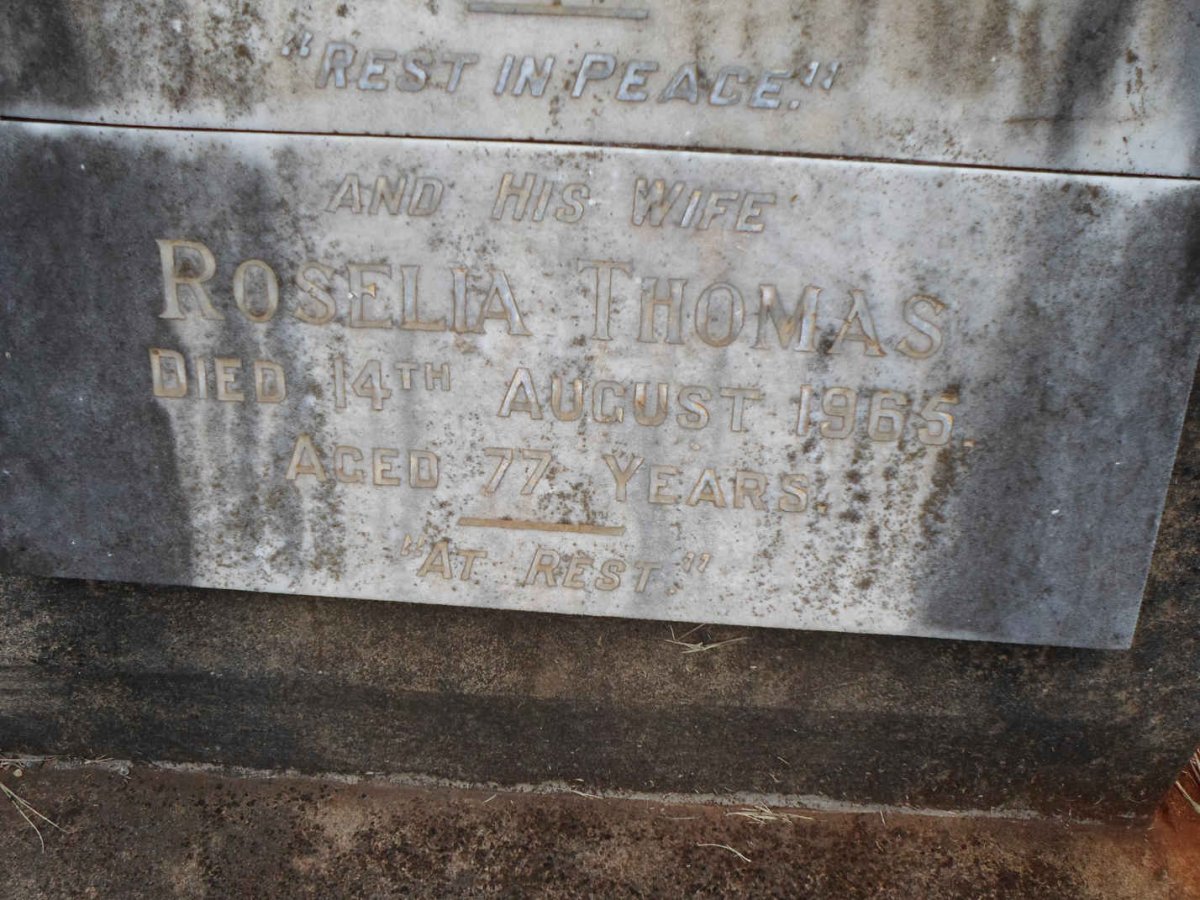 THOMAS Roselia -1965