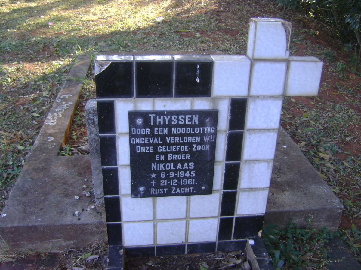 THYSSEN Nikolaas 1945-1961