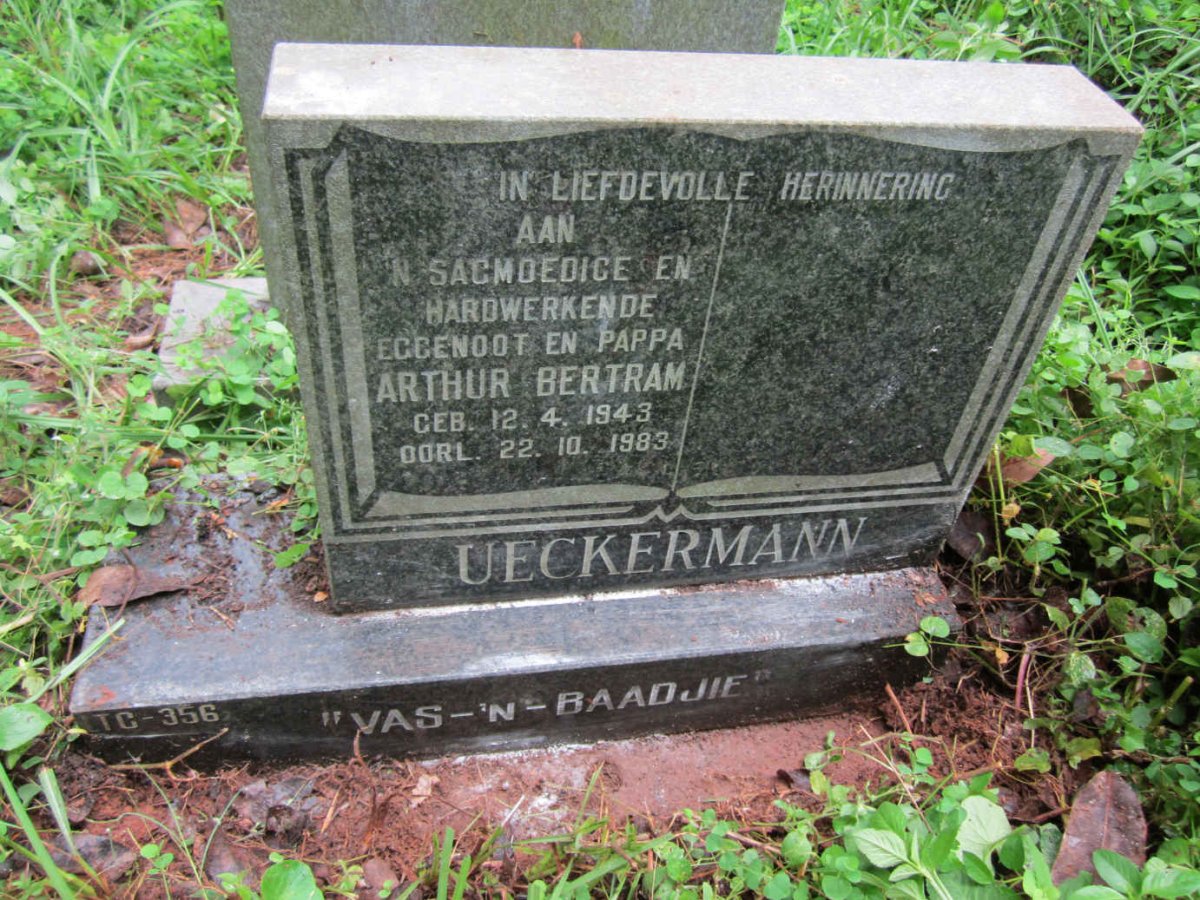UECKERMANN Arthur Bertram 1943-1983