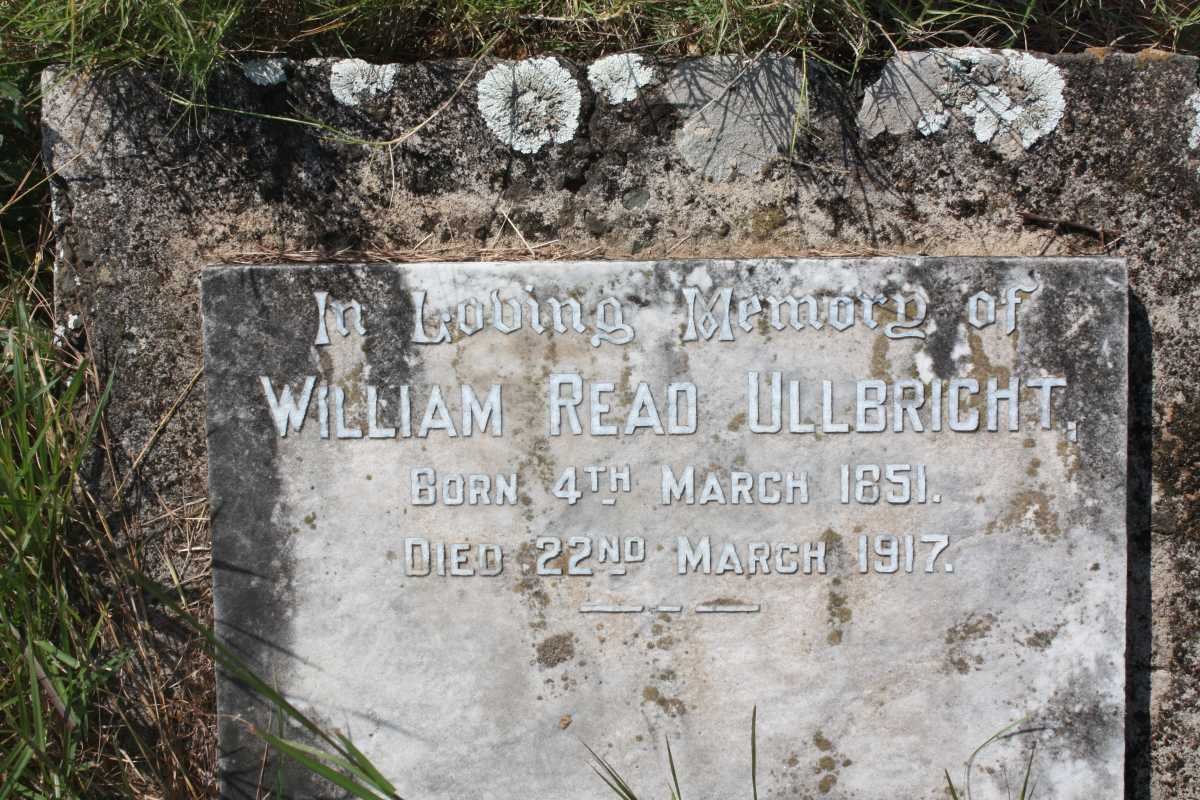 ULLBRICHT William Read 1851-1917