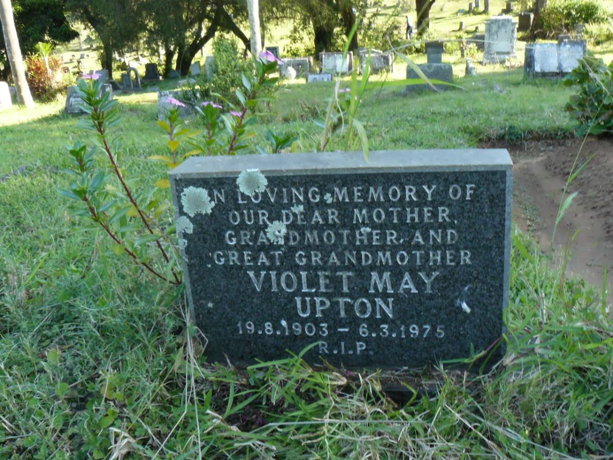 UPTON Violet May 1903-1975