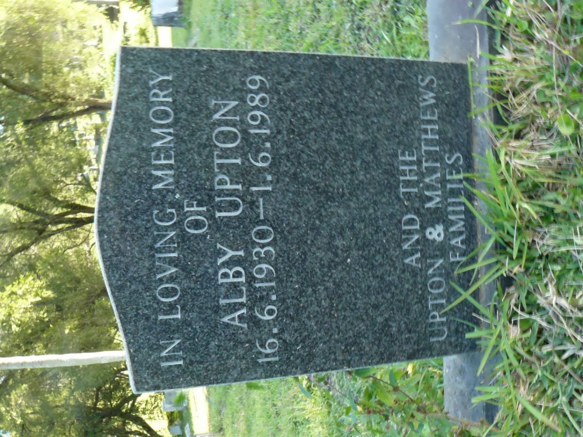 UPTON Alby 1930-1989