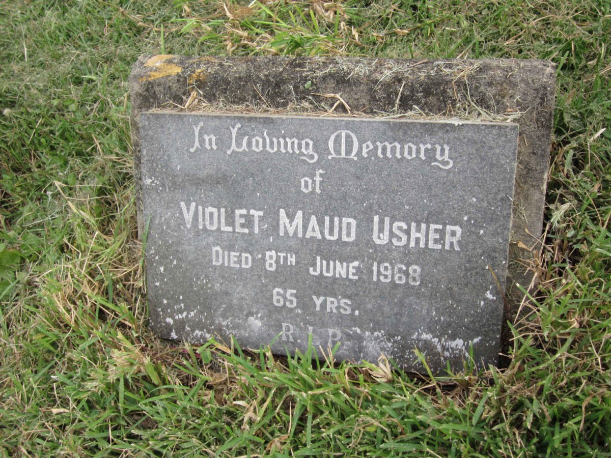 USHER Violet Maud -1968