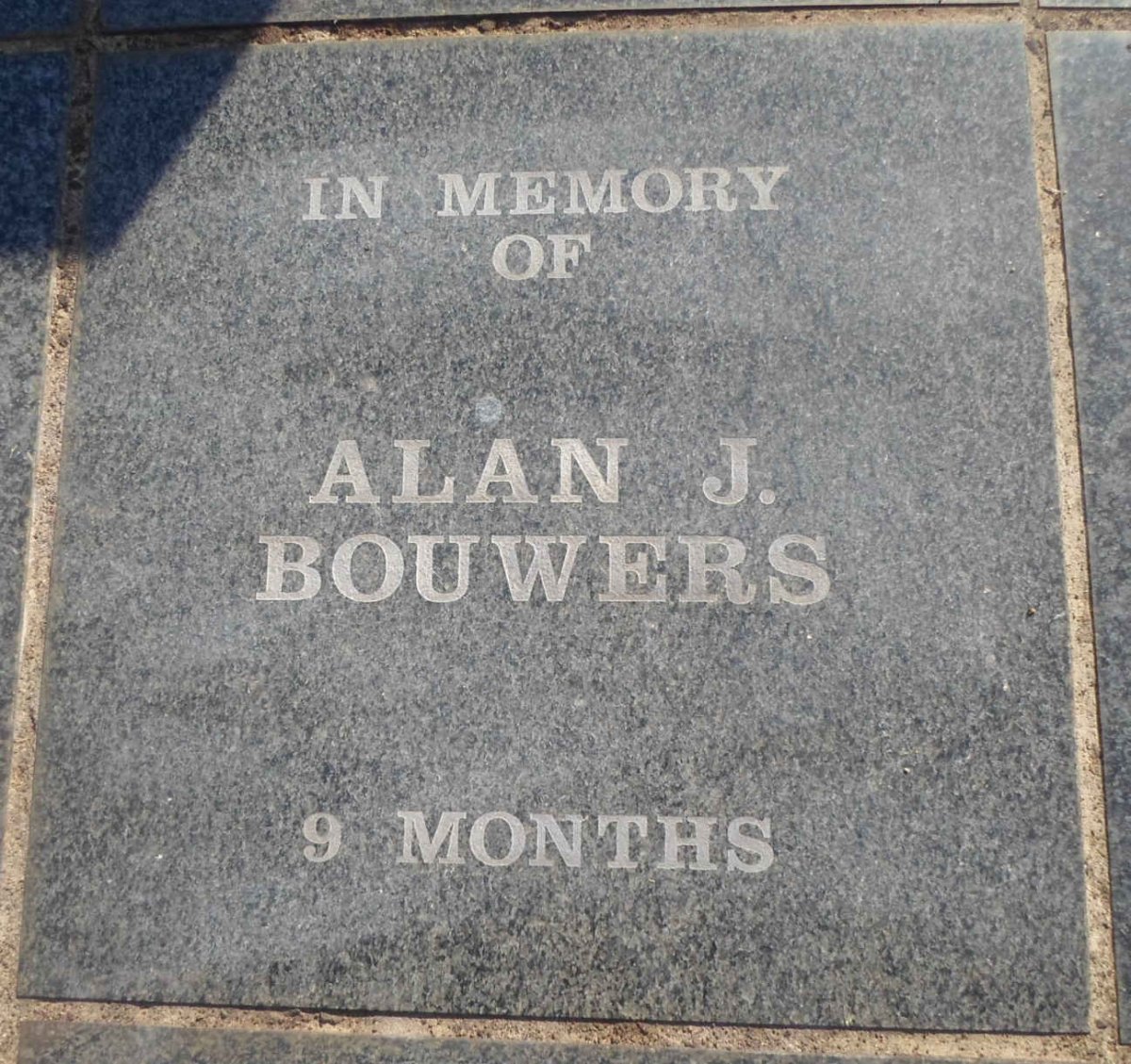 BOUWERS Alan J. -1957