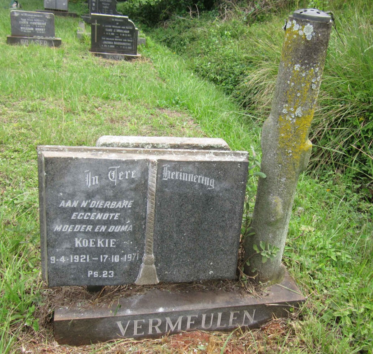 VERMEULEN Koekie 1921-1971