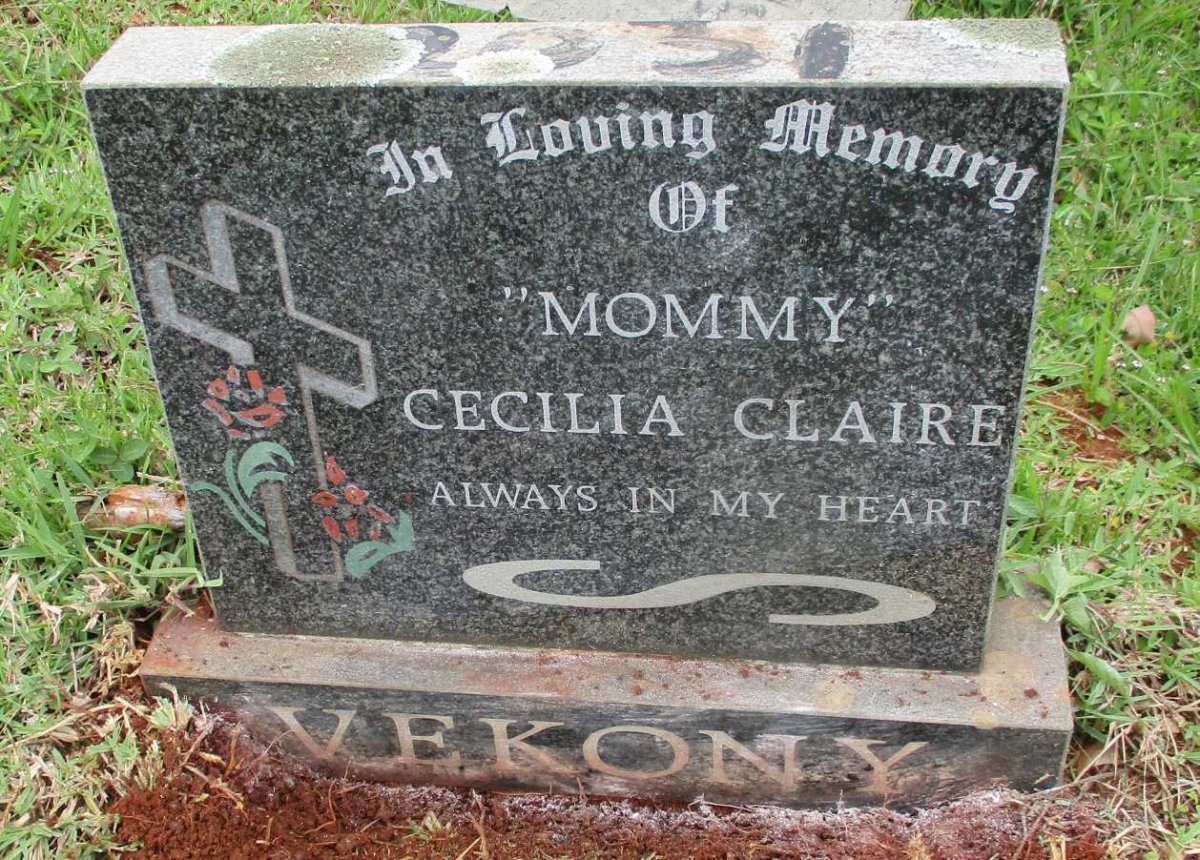 VEKONY Cecilia Claire -1976