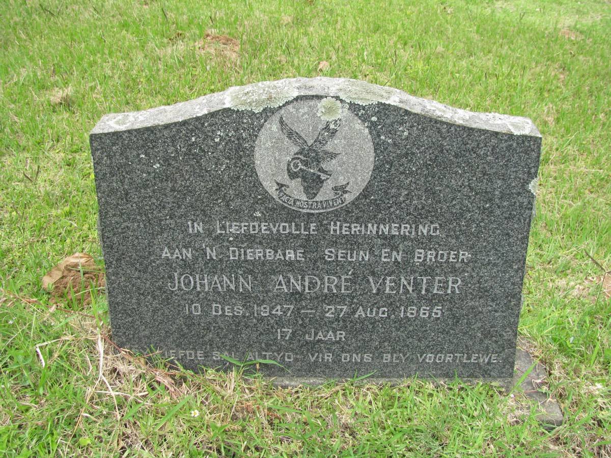 VENTER Johann Andre 1947-1965