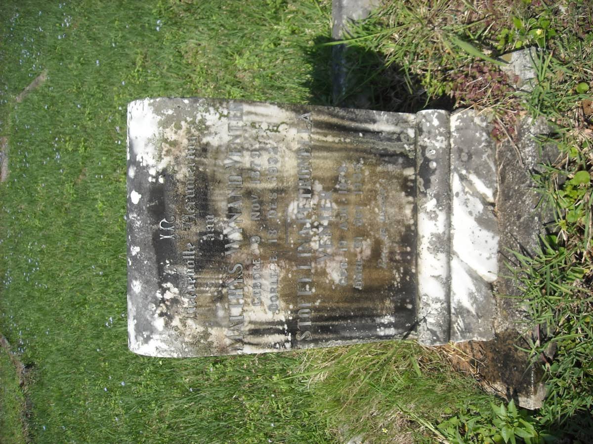 VENTER Matthys Wynand 1879-1932 &amp; Stoffelina Petronella 1878-1944