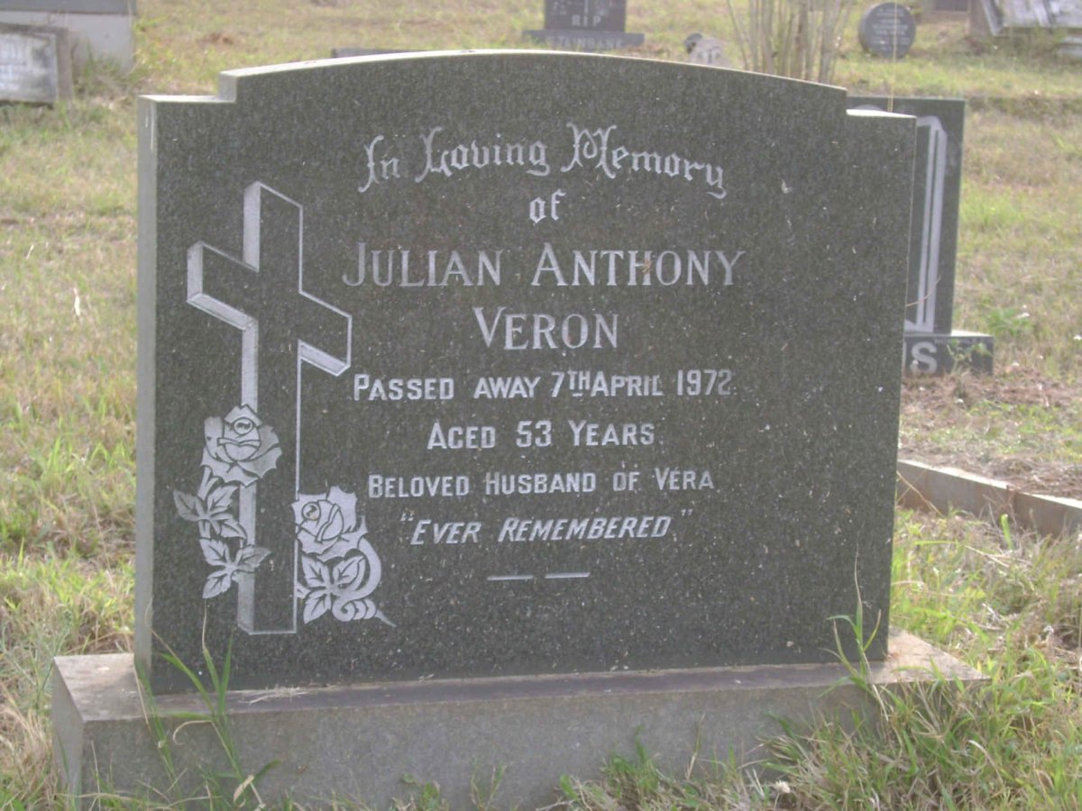 VERON Julian Anthony -1972