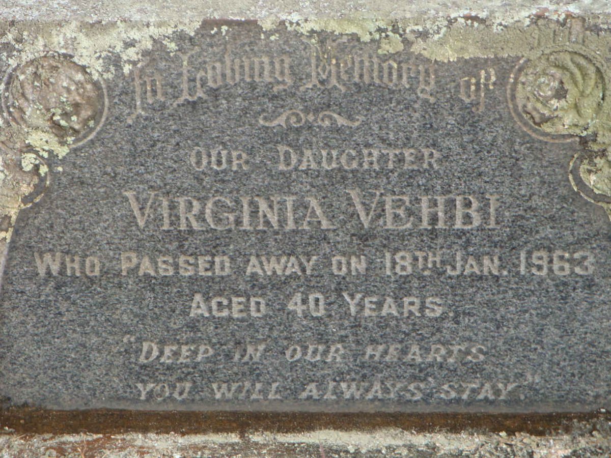 VEHBI Virginia -1963