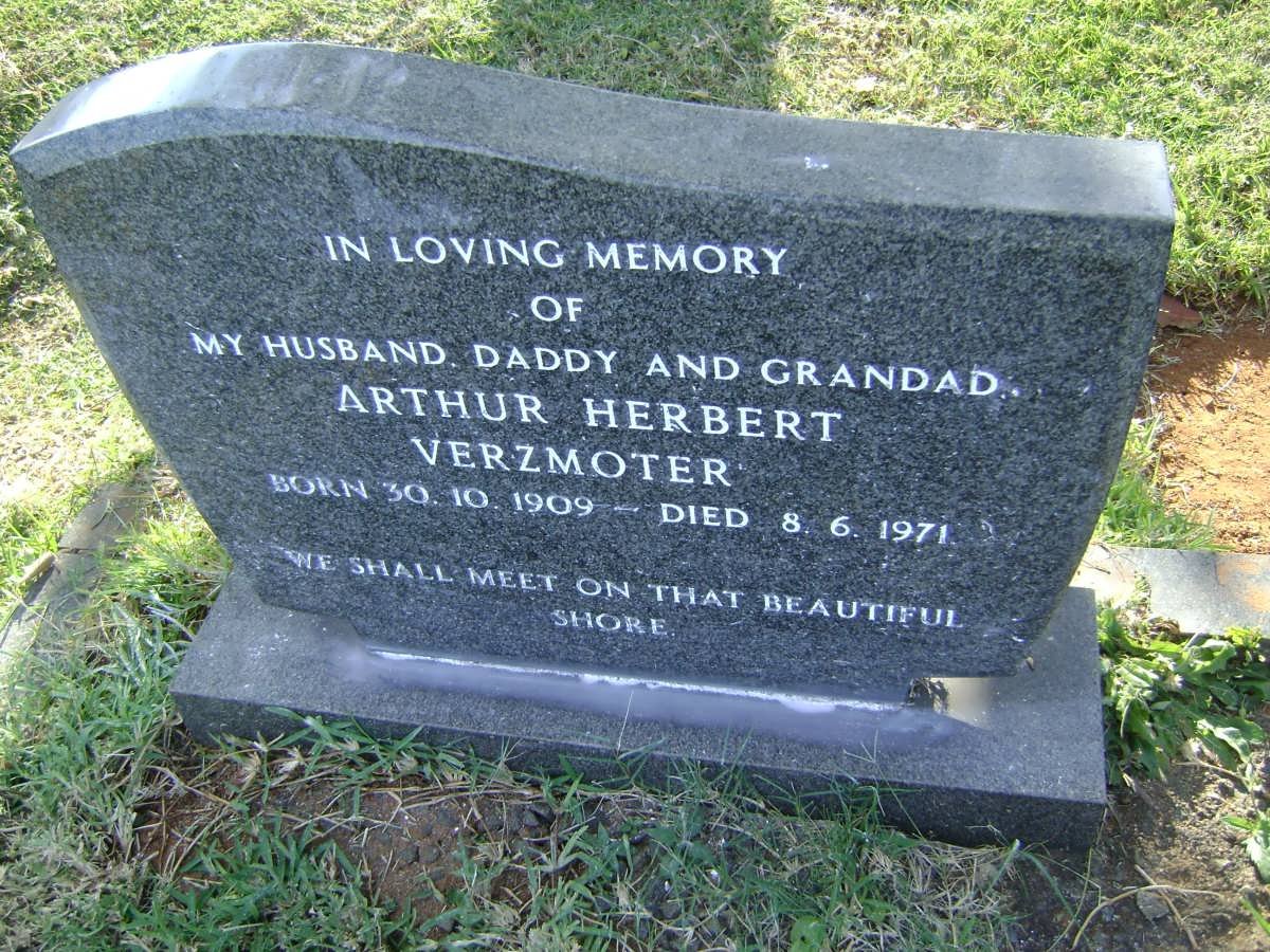 VERZMOTER Arthur Herbert 1909-1971