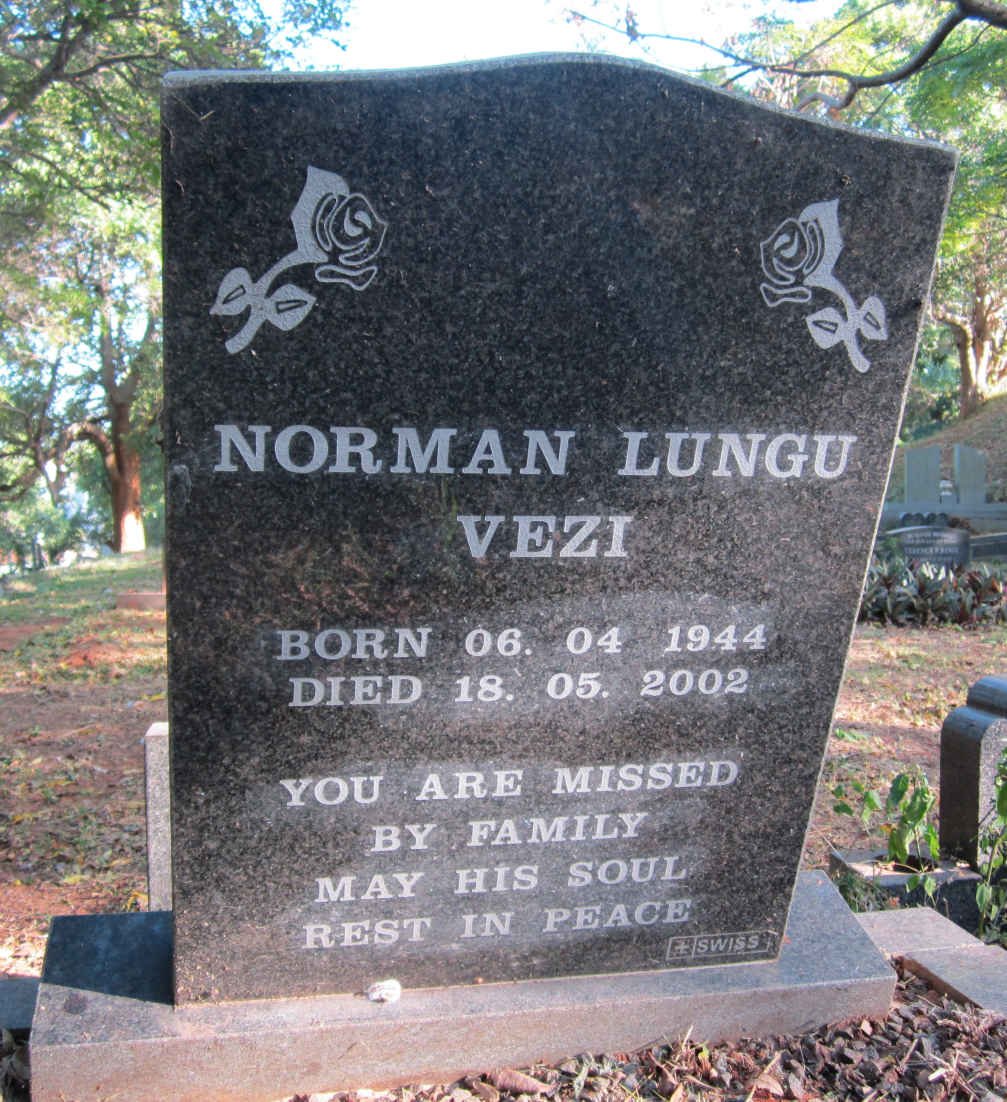 VEZI Norman Lungu 1944-2002