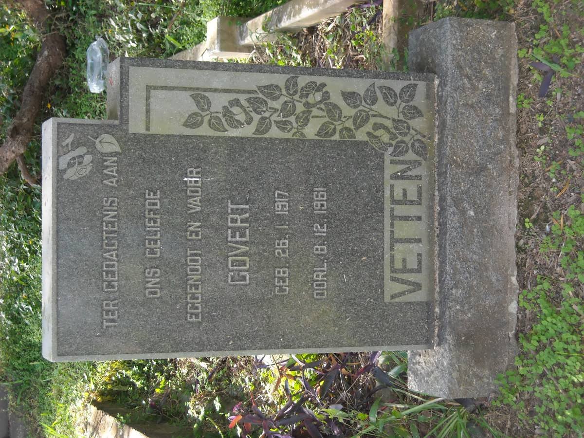 VETTEN Govert 1917-1961
