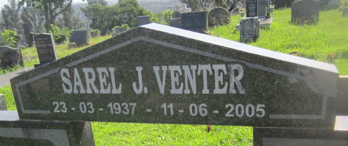 VENTER Sarel J. 1937-2005