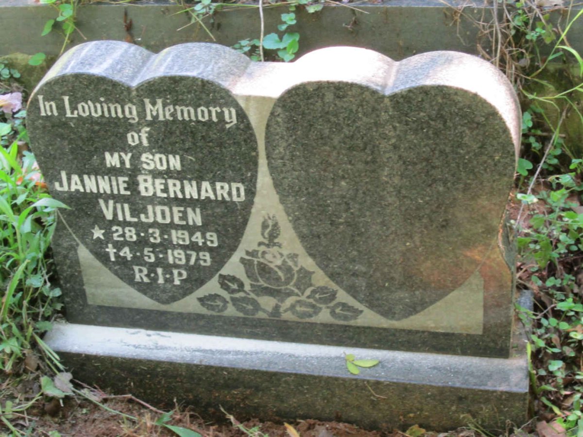 VILJOEN Jannie Bernard 1949-1979