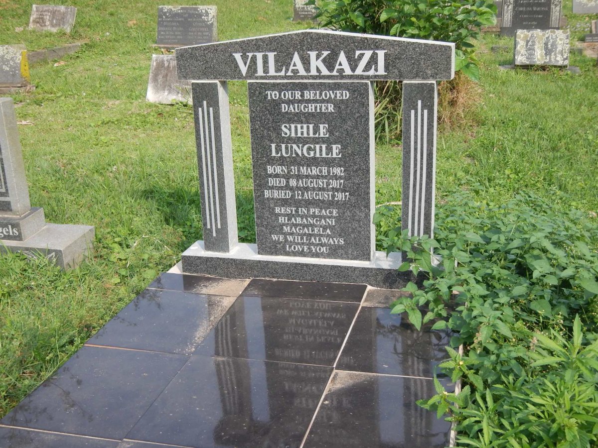VILAKAZI  Sihle Lungile 1982-2017
