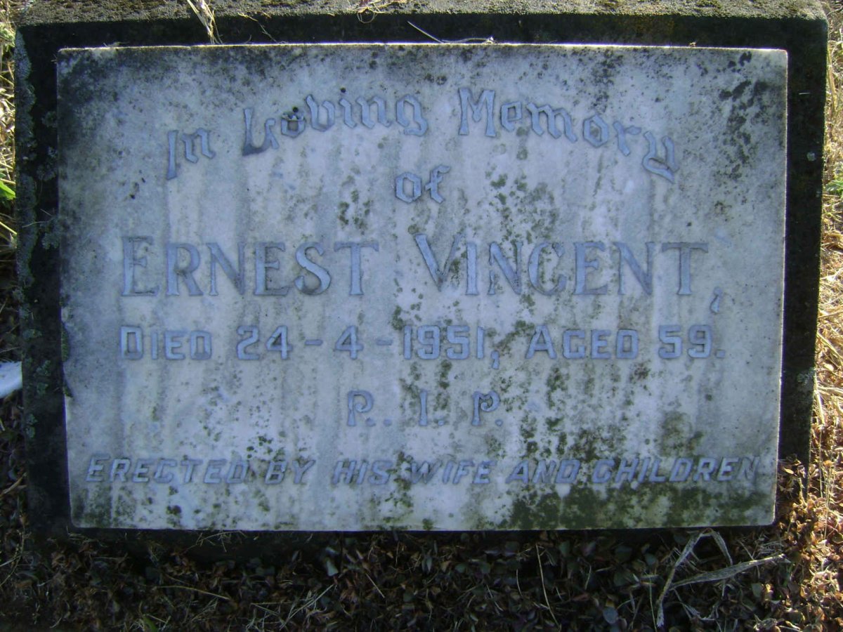 VINCENT Ernest -1951