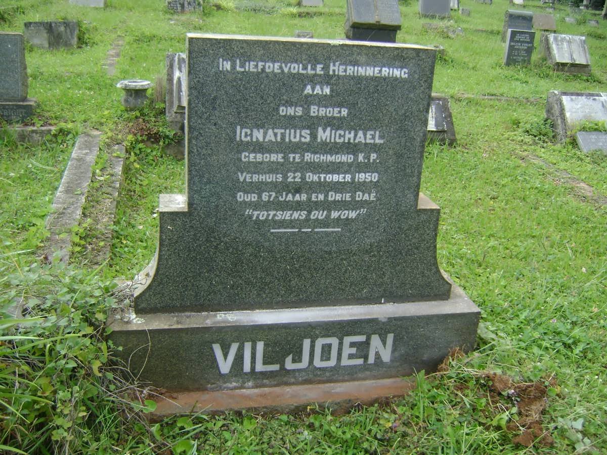 VILJOEN Ignatius Michael -1950