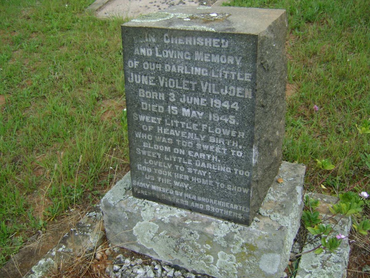 VILJOEN June Violet 1944-1945