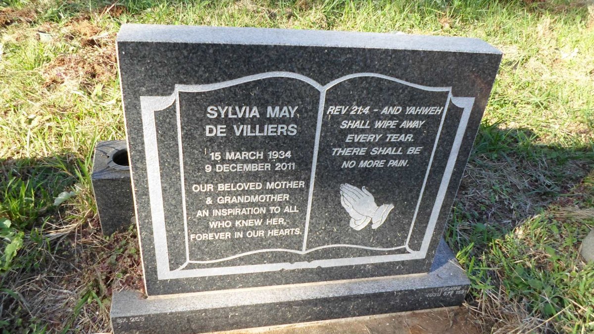 VILLIERS Sylvia May, de 1934-2011