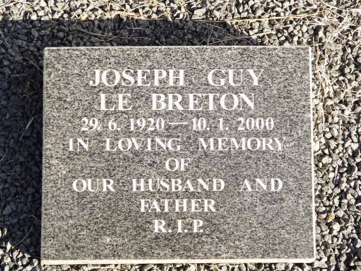 VIEUVILLE Joseph Guy, Le Breton De La 1920-2000