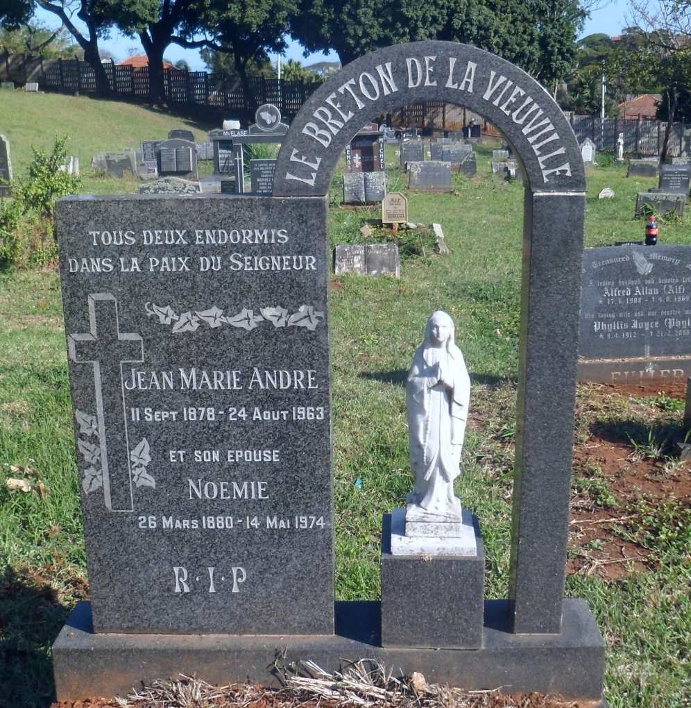 VIEUVILLE Jean Marie Andre, le Breton de la 1878-1963 &amp; Noemie 1880-1974 :: LE BRETON Joseph Guy 1920-2000