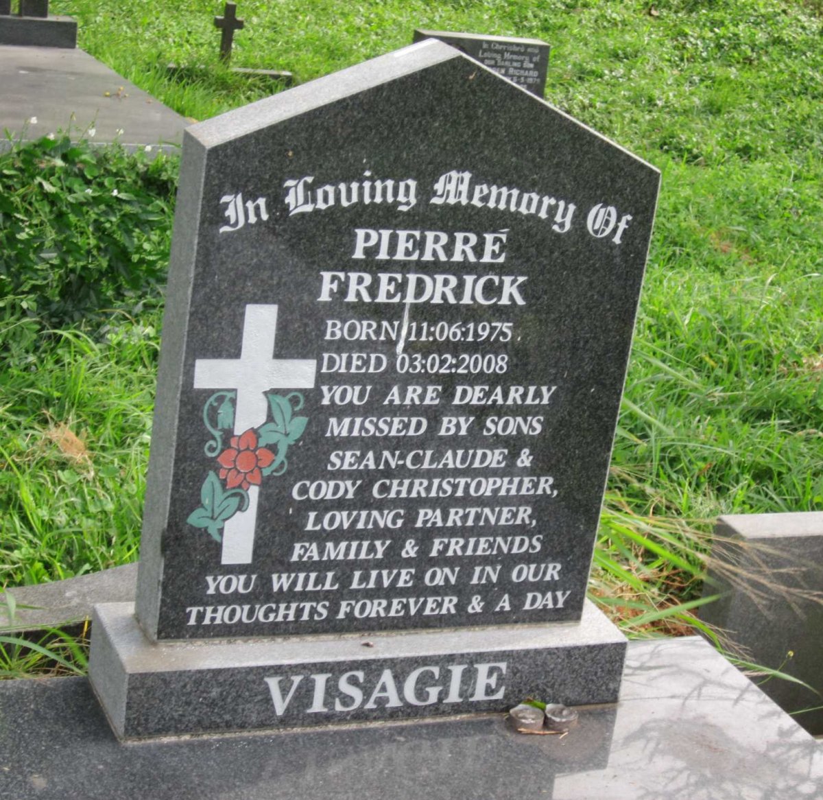 VISAGIE Pierre Fredrick 1975-2008