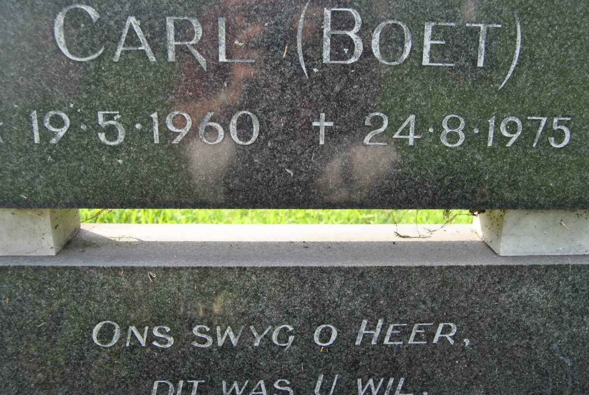 VILJOEN Carl 1960-1975