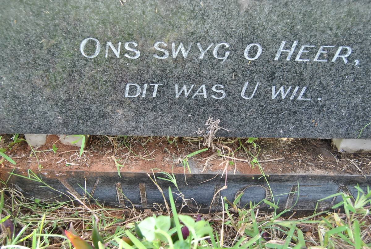 VILJOEN Carl 1960-1975