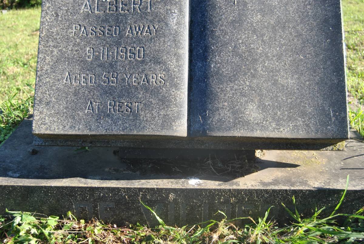 VILLIERS Albert, de -1960