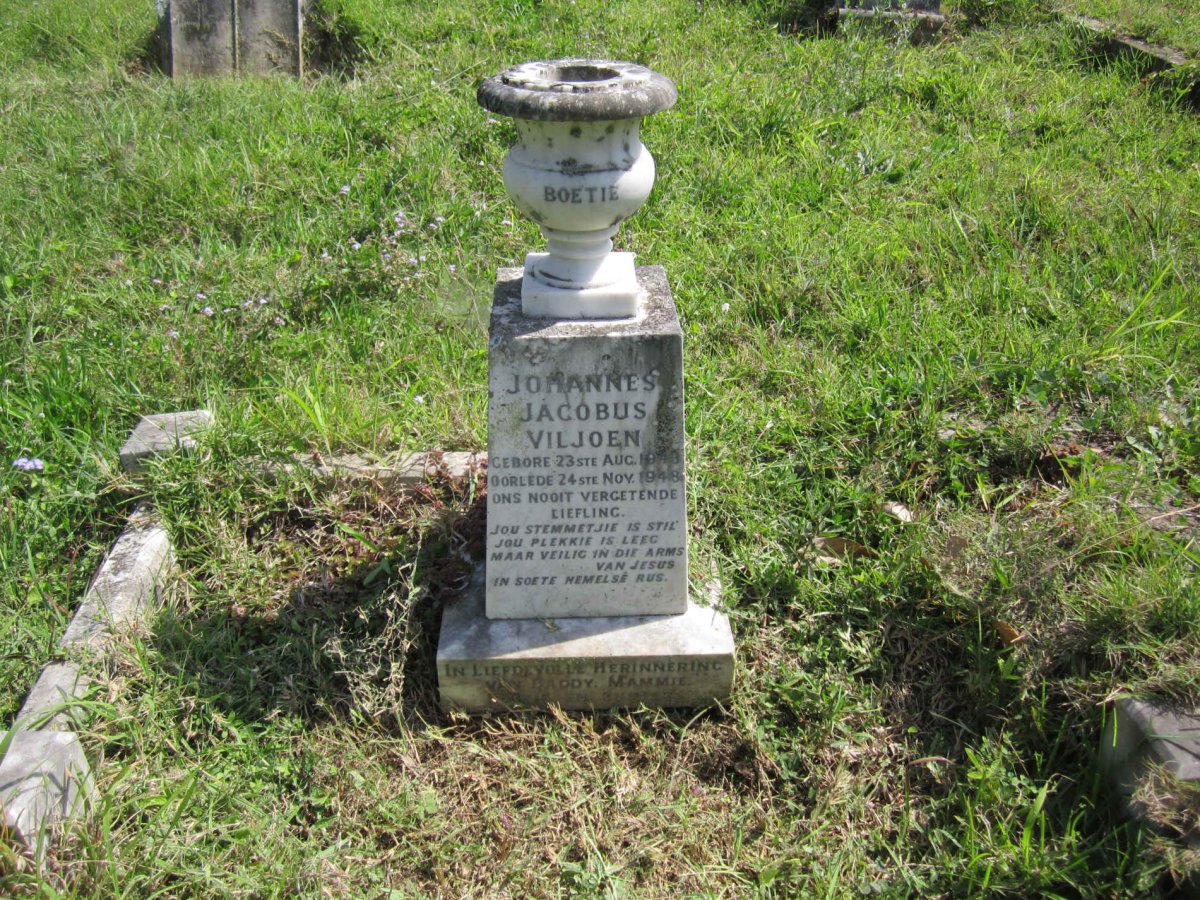 VILJOEN Johannes Jacobus 1943-1948