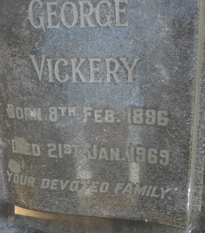 VICKERY George 1896-1969