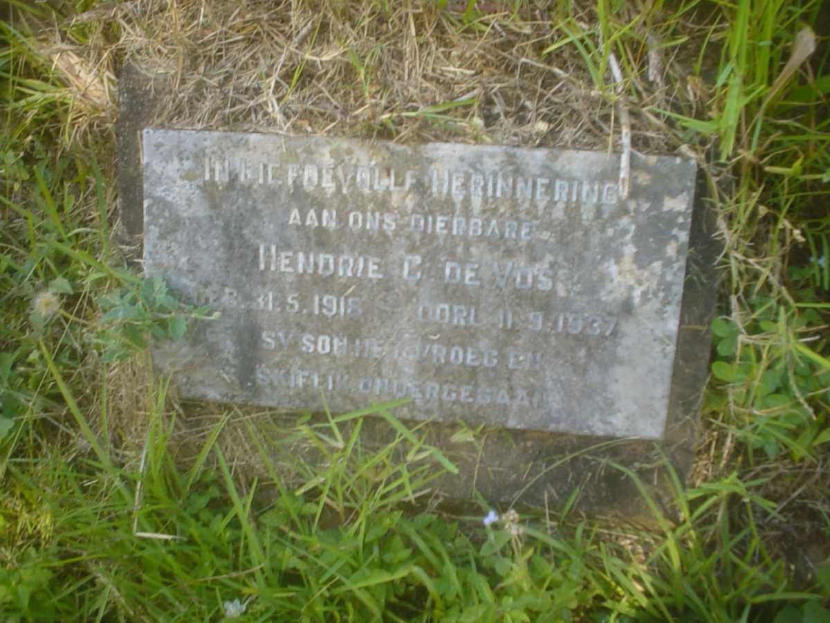 VOS Hendrie C., de 1918-1937