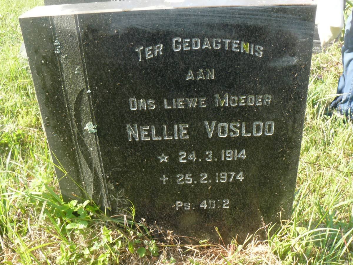 VOSLOO Nellie 1914-1974