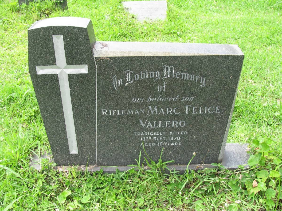 VALLERO Marc Felice -1970