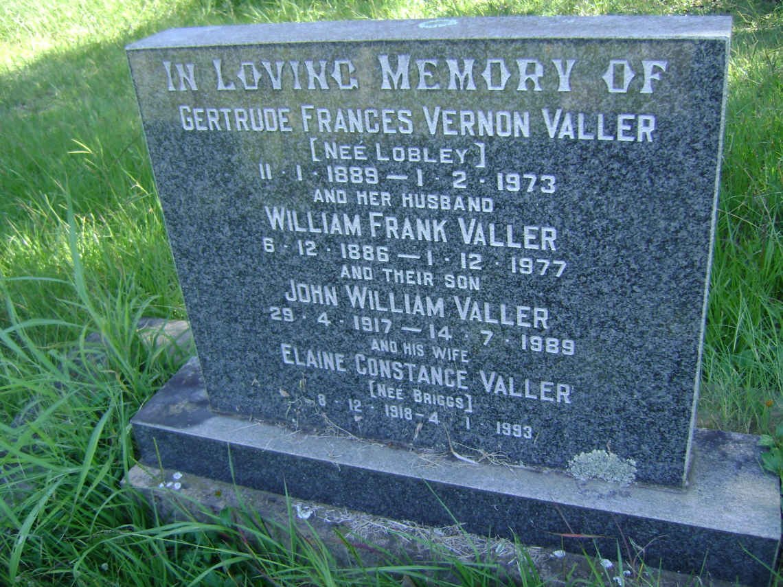 VALLER :: LOBLEY :: BRIGGS