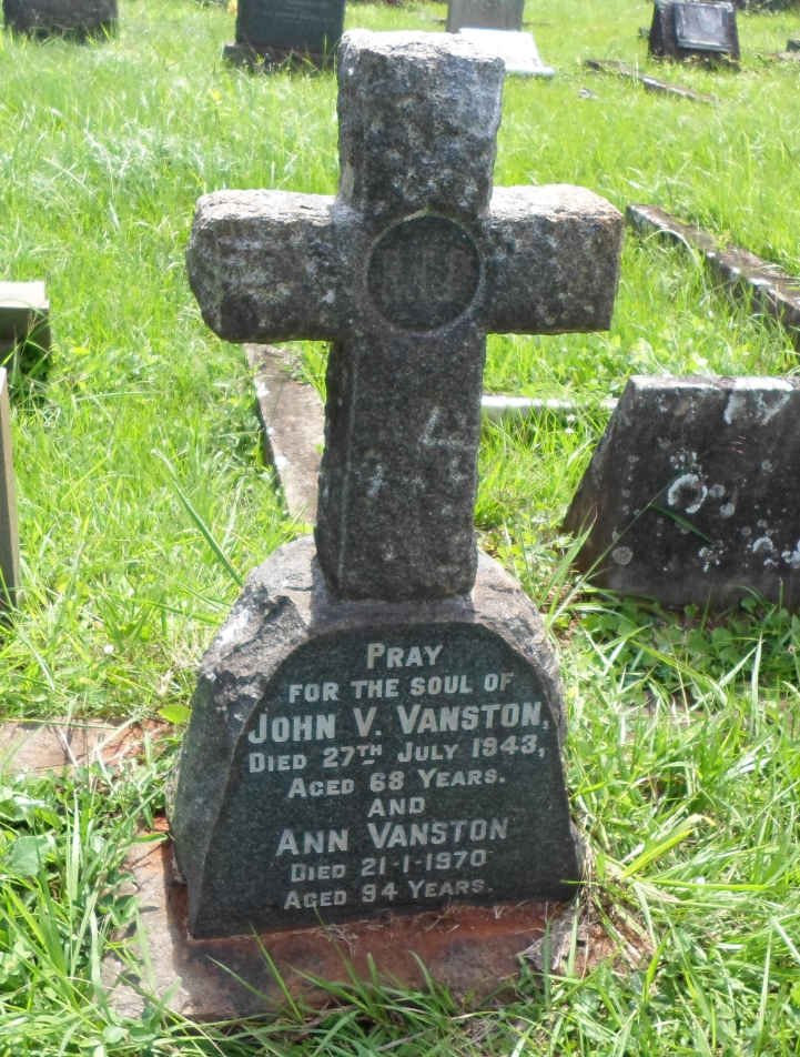 VANSTON John V. -1943 &amp; Ann -1970