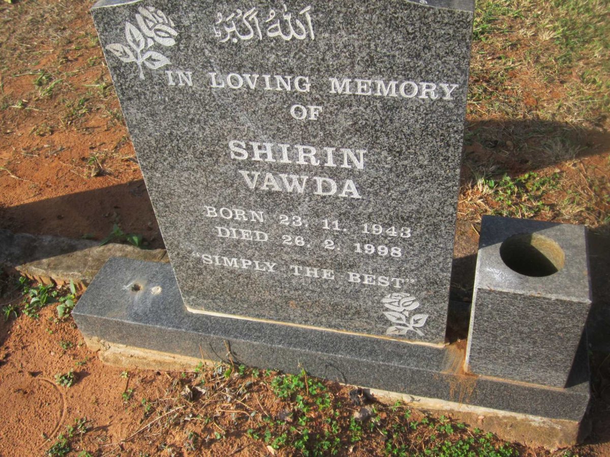 VAWDA Shirin 1943-1998