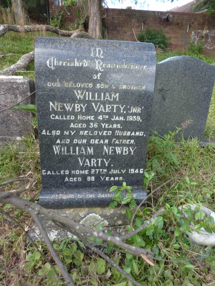 VARTY William Newby -1946 :: VARTY William Newby -1939