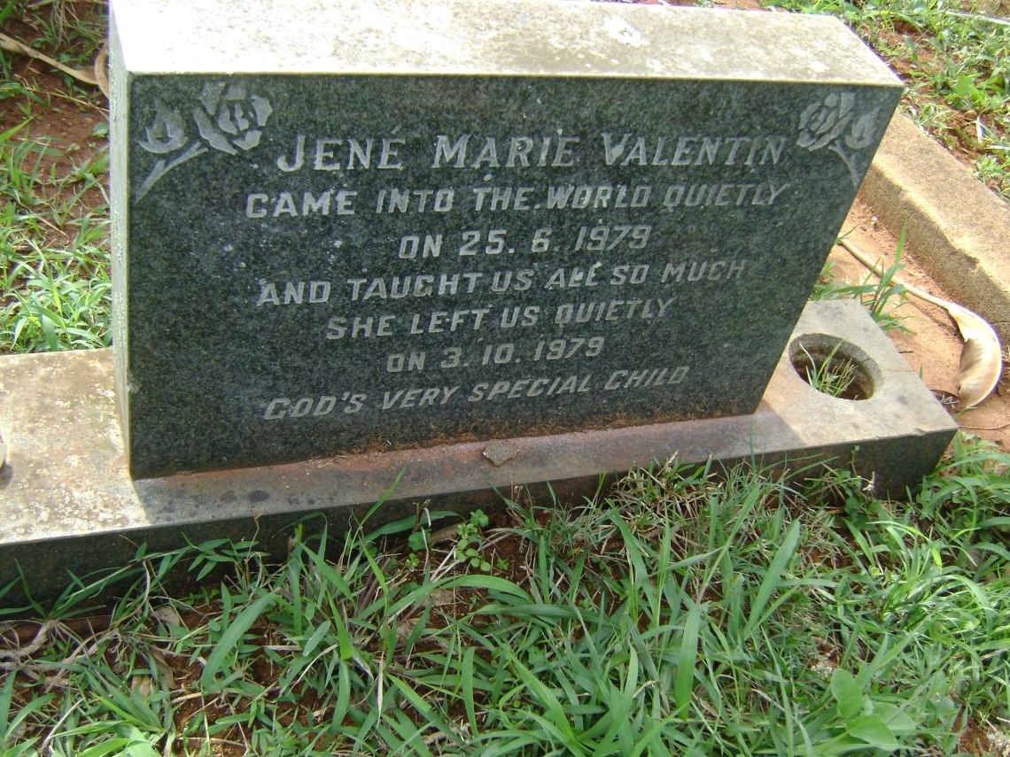 VALENTIN John Otto William George 1926-2003 ::VALENTIN Jené Marie 1979-1979 :: VALENTIN John Otto William George -1955