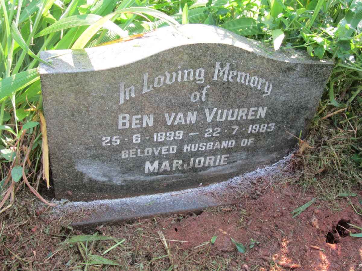 VUUREN Ben, van 1899-1983